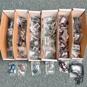 HUGE LOT! Over 18,000 Glass Craft Jewelry Beads, Destash, Below Wholesale Prices